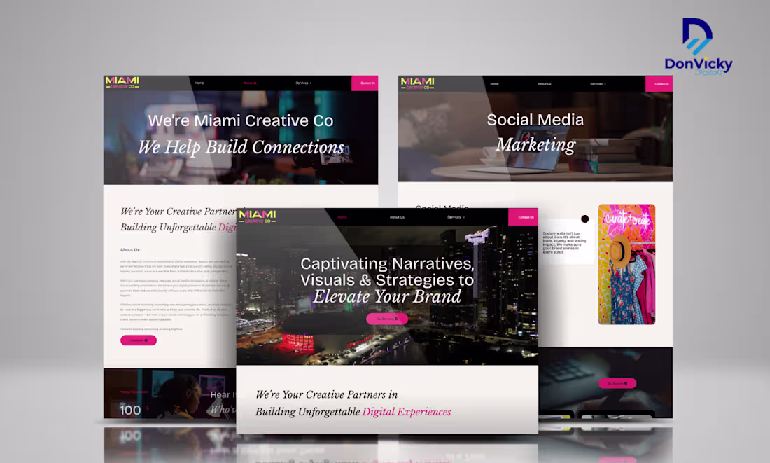 Cover image for WordPress Agency Website | WordPress Website | Website