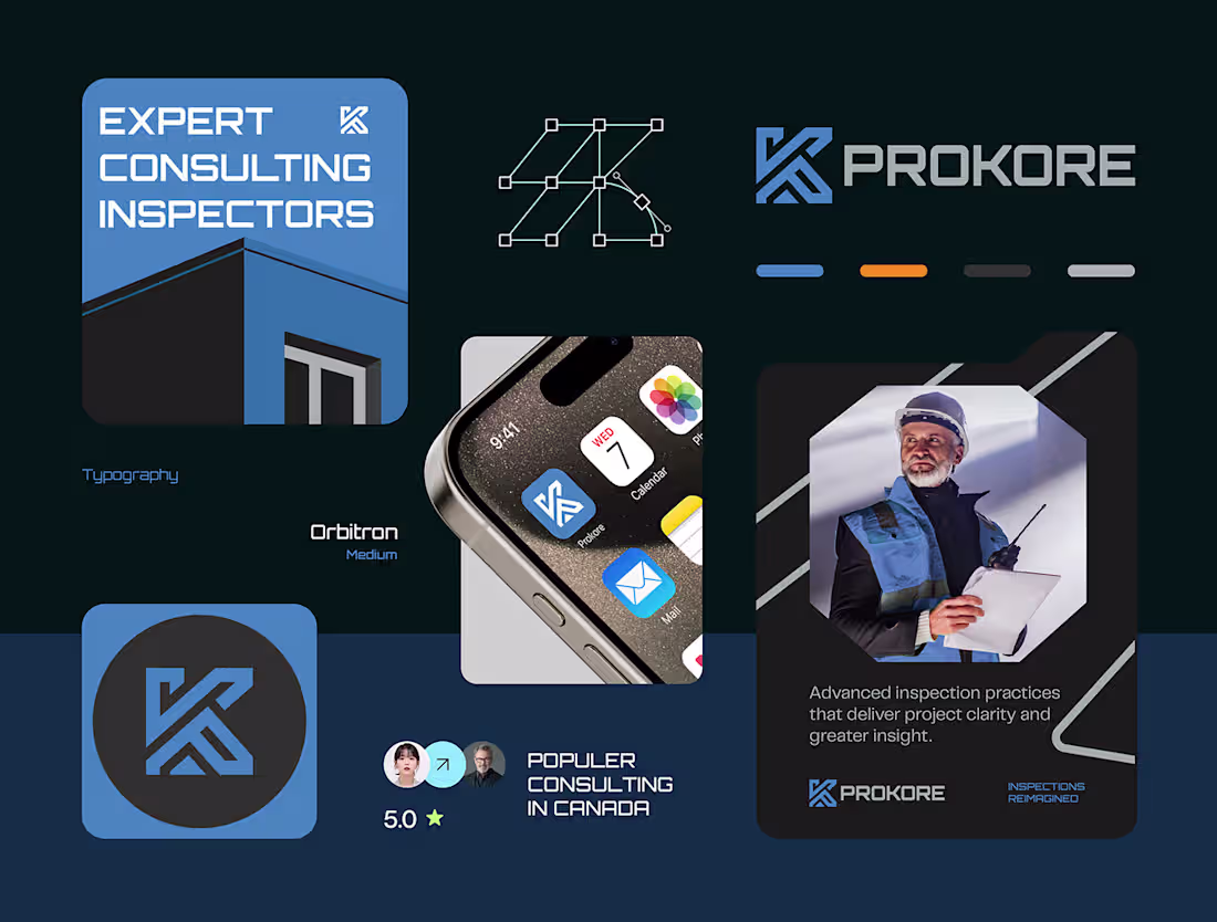 Cover image for PROKORE – Logo & Brand Identity Design