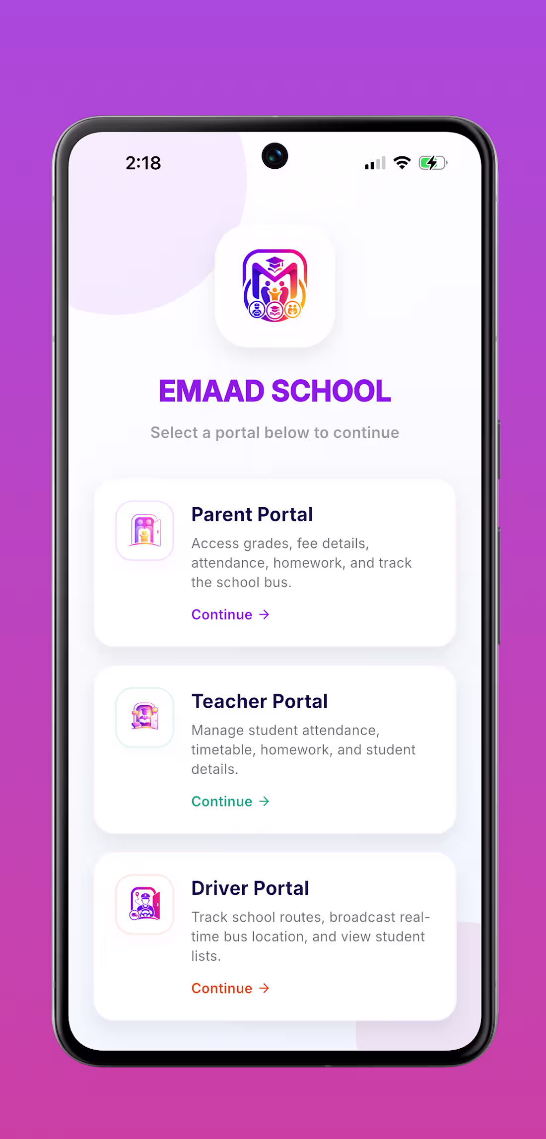 Cover image for 📱 School Management Solution –