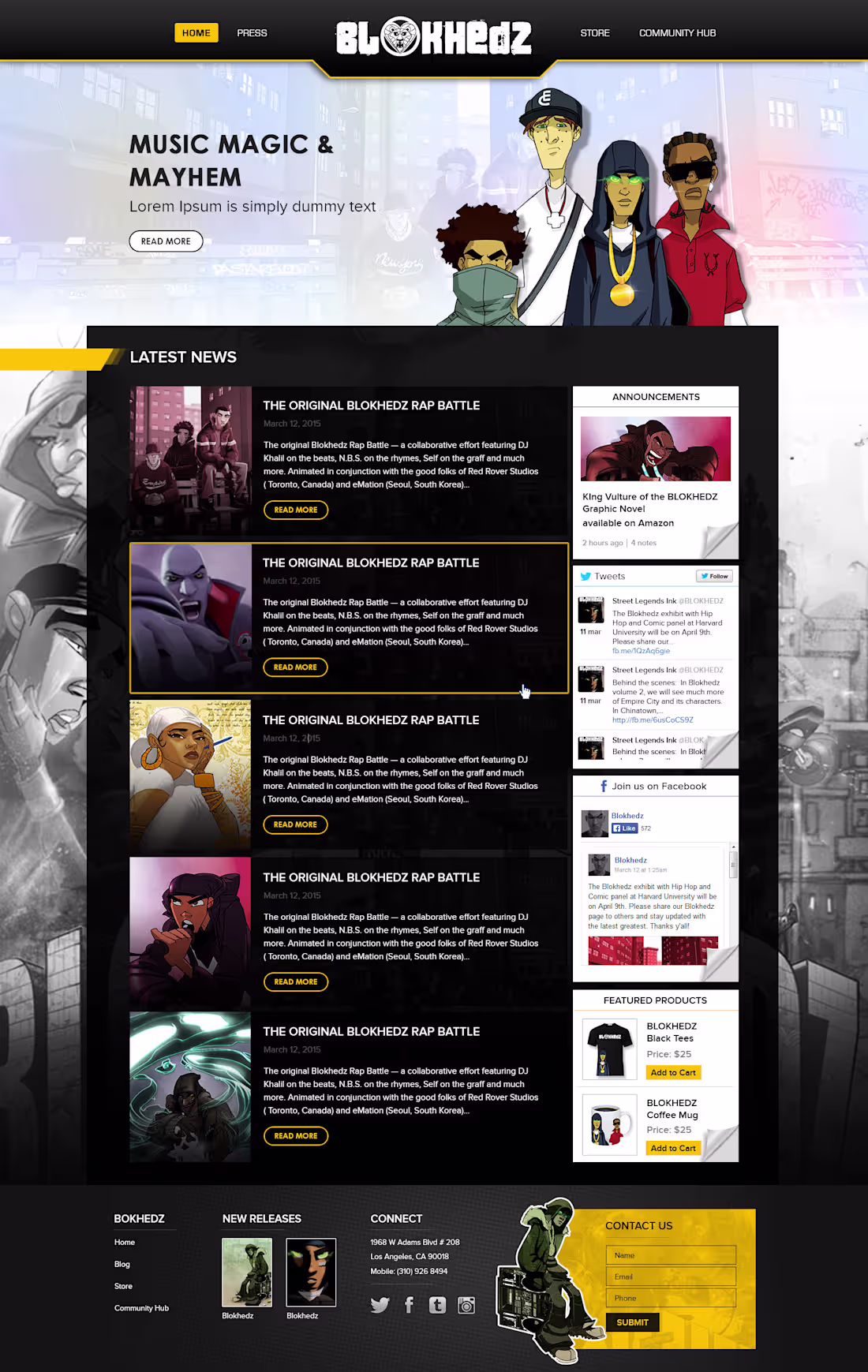 Cover image for Joomla site developed for an