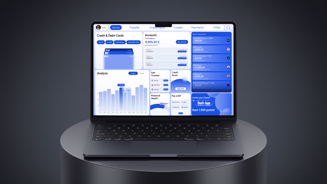 Cover image for Meet Bach! My digital banking