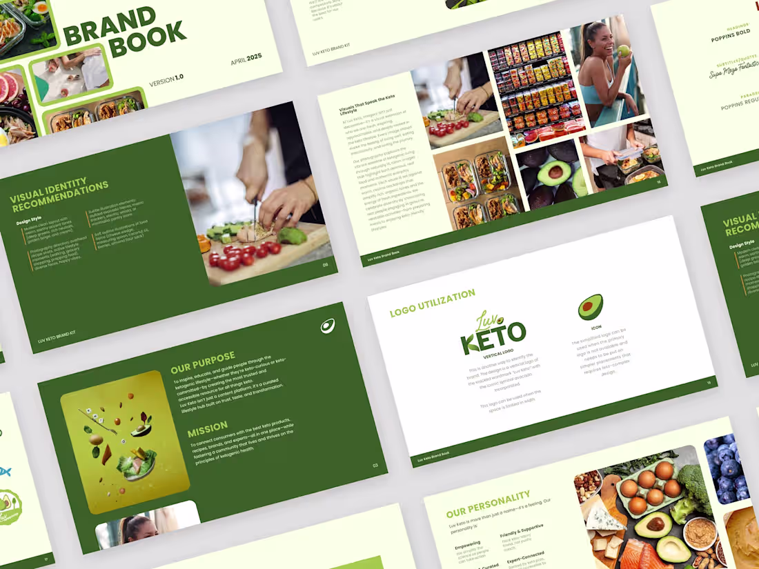 Cover image for Development of Luv Keto's Visual Identity