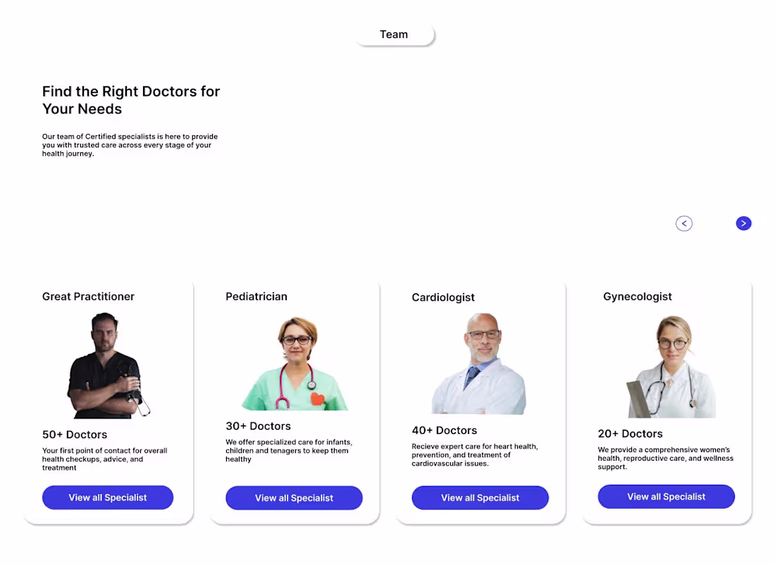 Cover image for Working on CareConnect, a seamless healthcare landing page t...