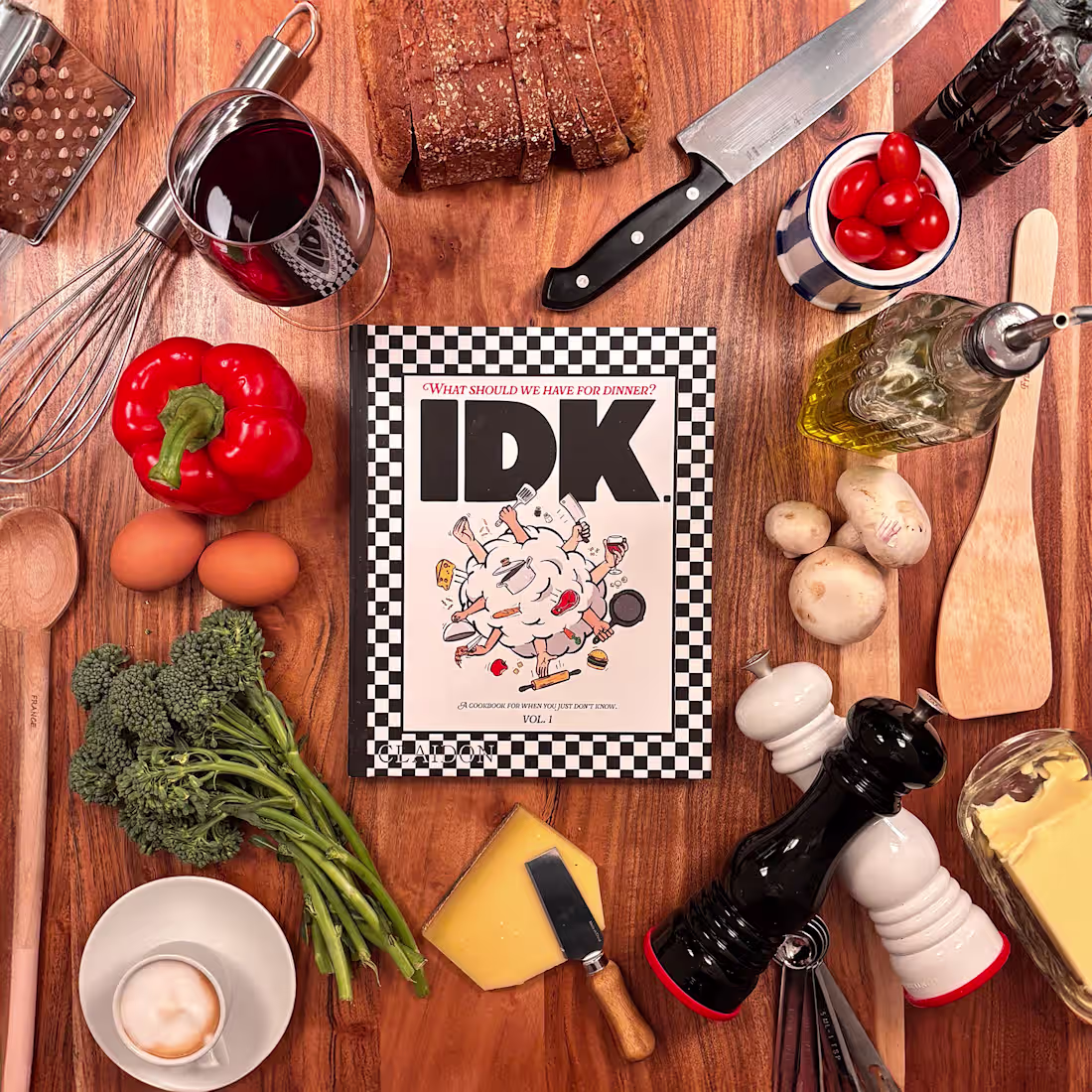 Cover image for COOKBOOK : IDK