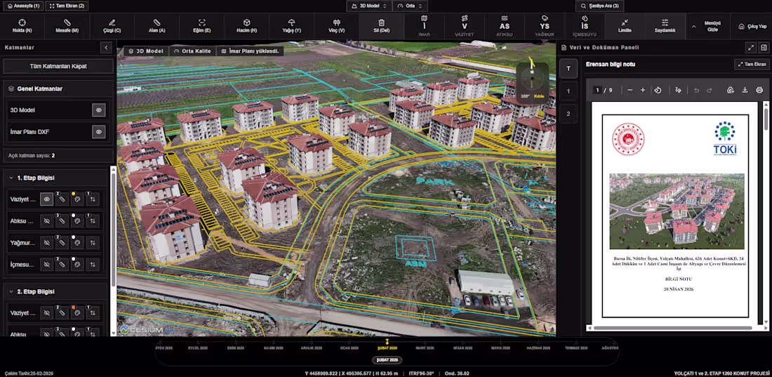 Cover image for 3D GIS & Interactive Map Dashboards
