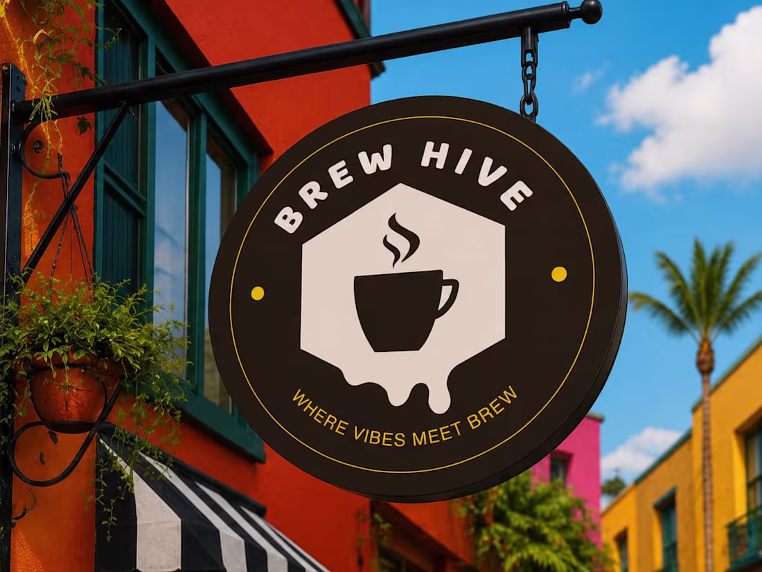 Cover image for A branding project for BREWHIVE,