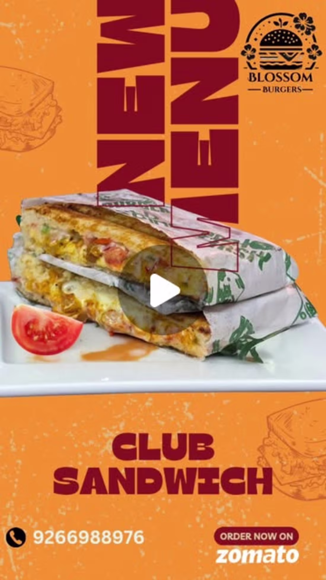 Cover image for Blossom Burgers on Instagram: ”#burgers #delhi #patelnagar #blo…