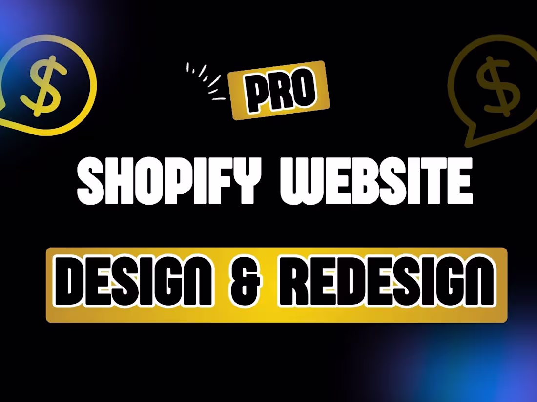 Cover image for I will Build shopify store, shopify store design,shopify website