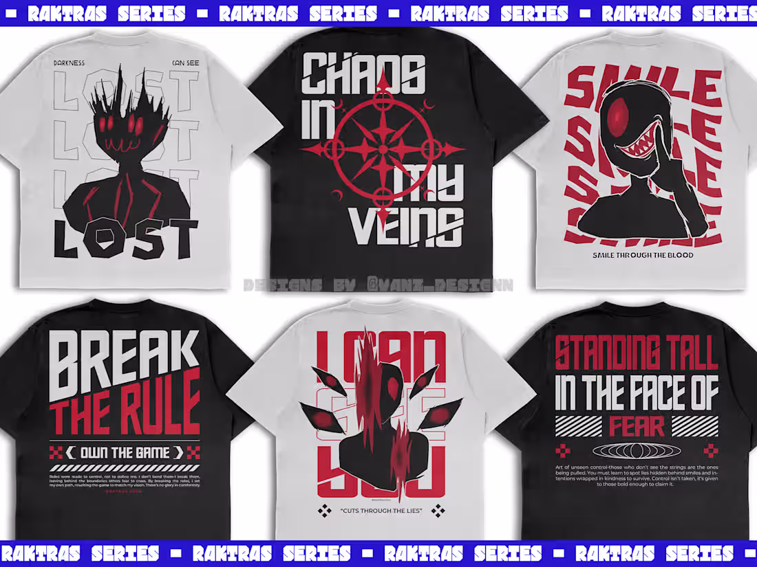 Cover image for Raktras T-shirt Collections - Clothing Brand