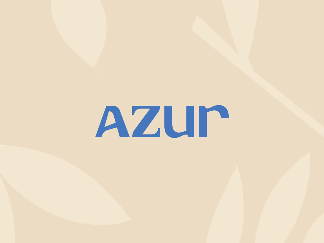 Cover image for Azur - Visual identity