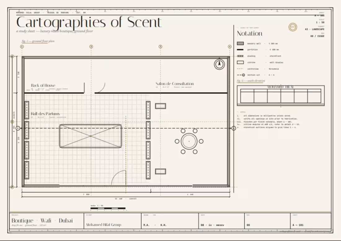 Cover image for This architectural drawing outlines the