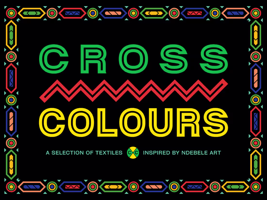 Cover image for Cross Colours - Ndebele Textiles