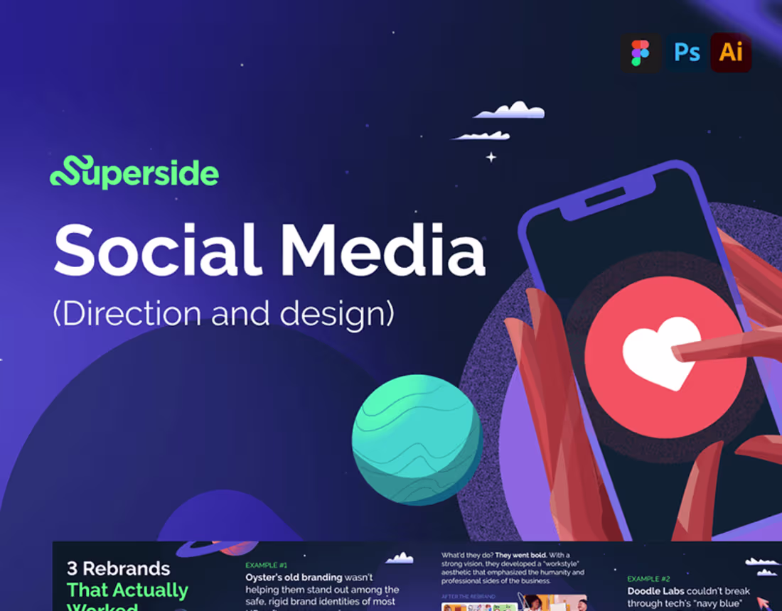 Cover image for Superside | Social Media | Direction and Design