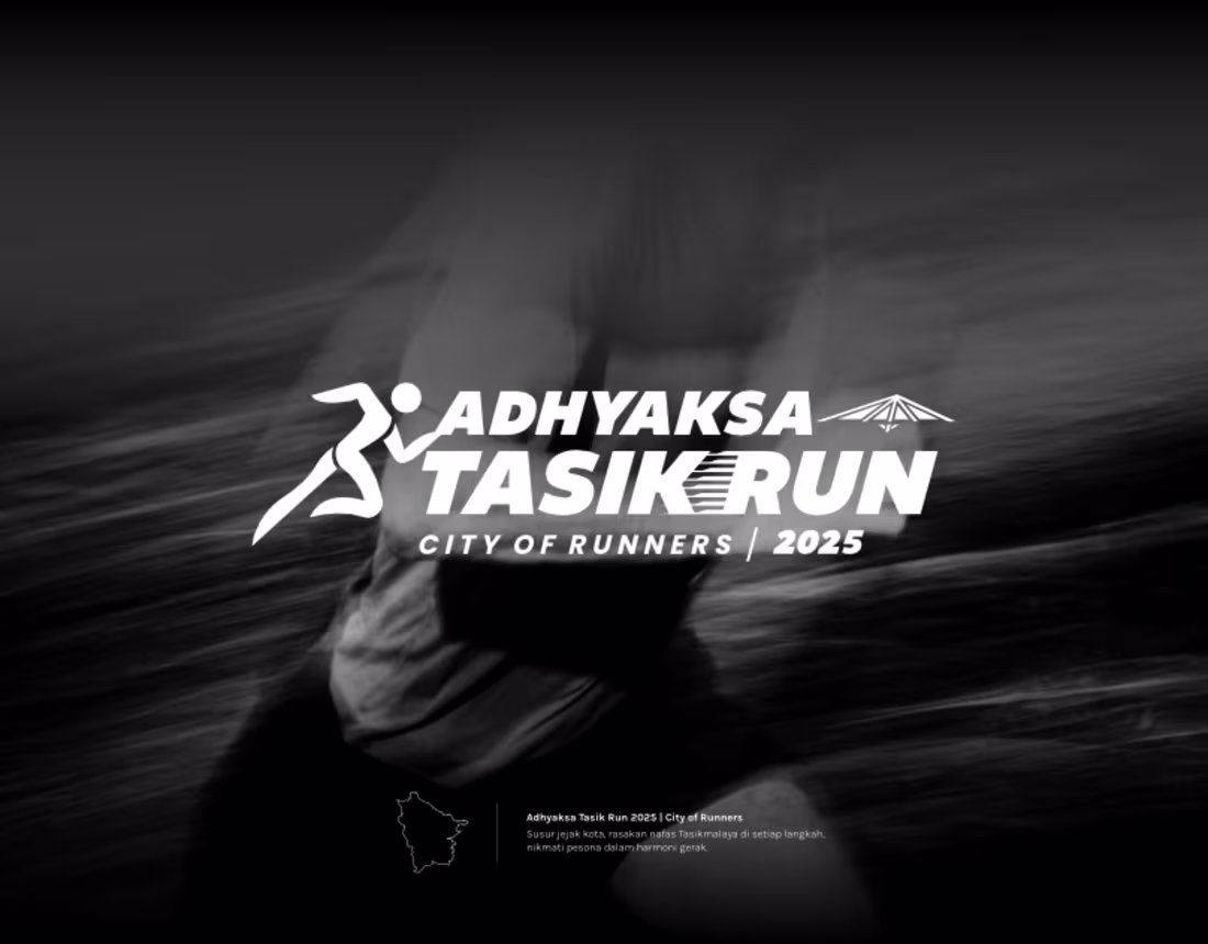 Cover image for Running Event Logo Adhyaksa Tasik Run 2025