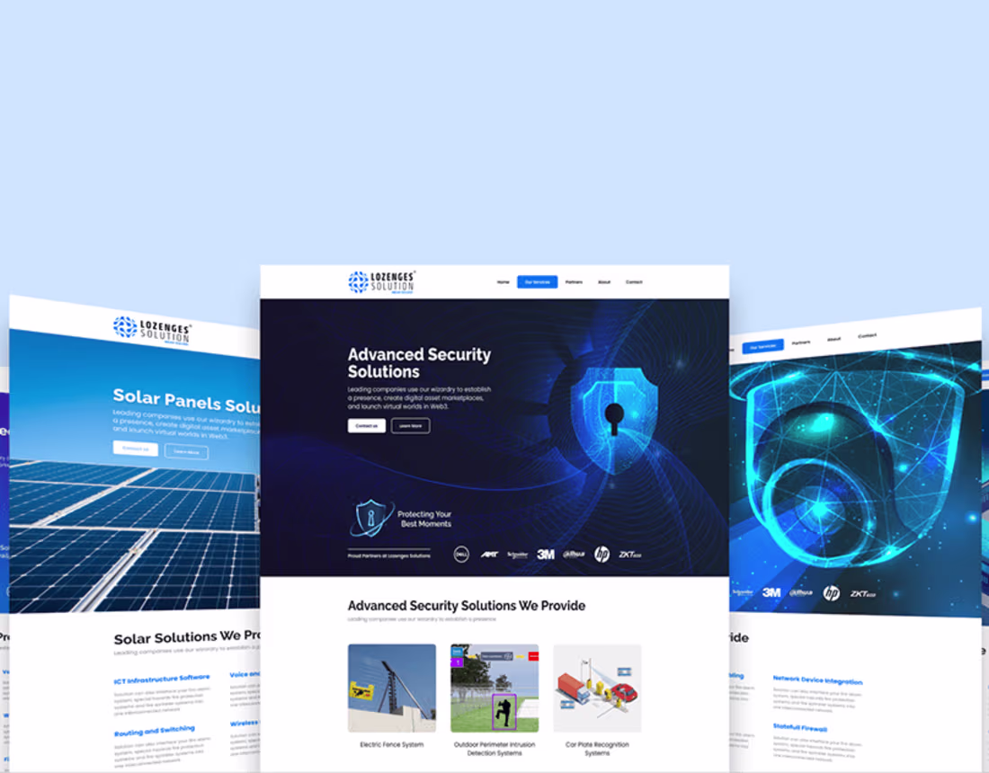 Cover image for Lozenges Solution Web UX UI Case Study