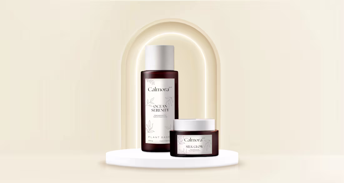 Cover image for Luxuriöses Produkt-Design für Calmora Spa