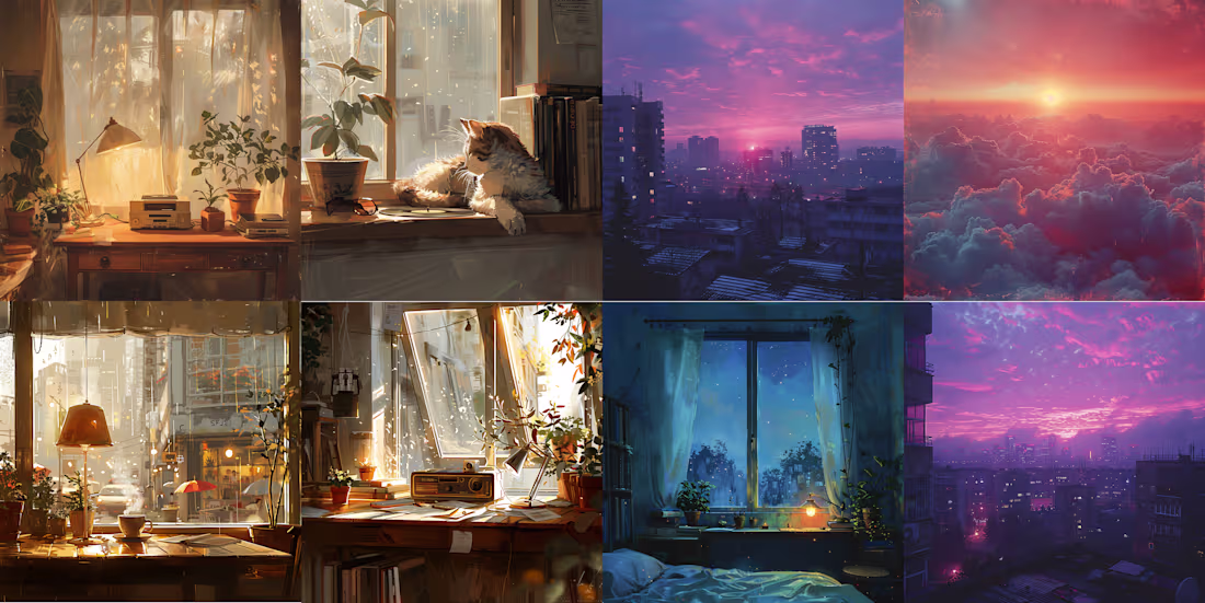 Cover image for lofi album cover
cozy, warm /