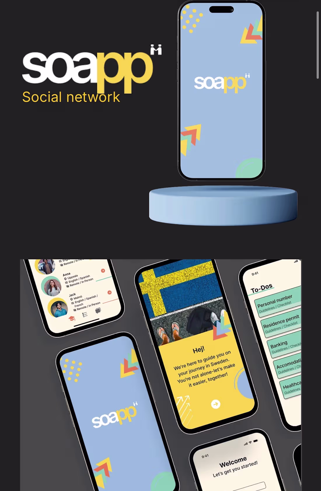 Cover image for App design for international students