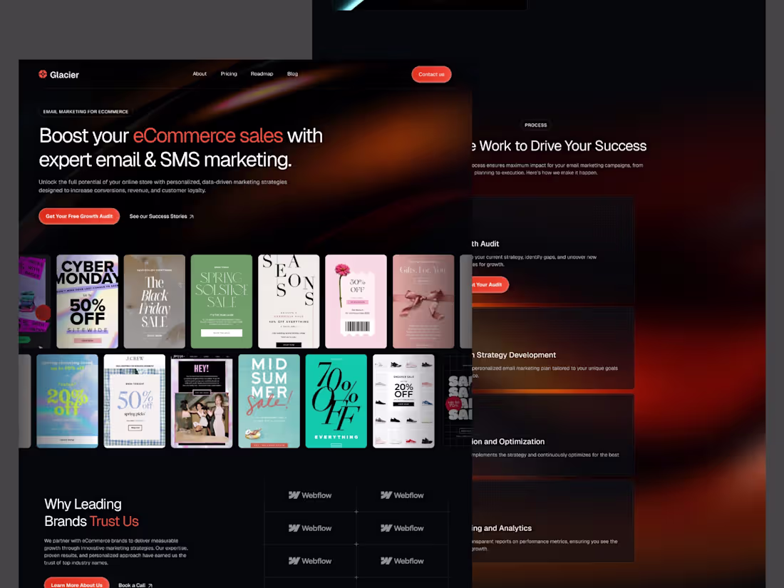 Cover image for Marketing Platform — eCommerce Email & SMS Agency