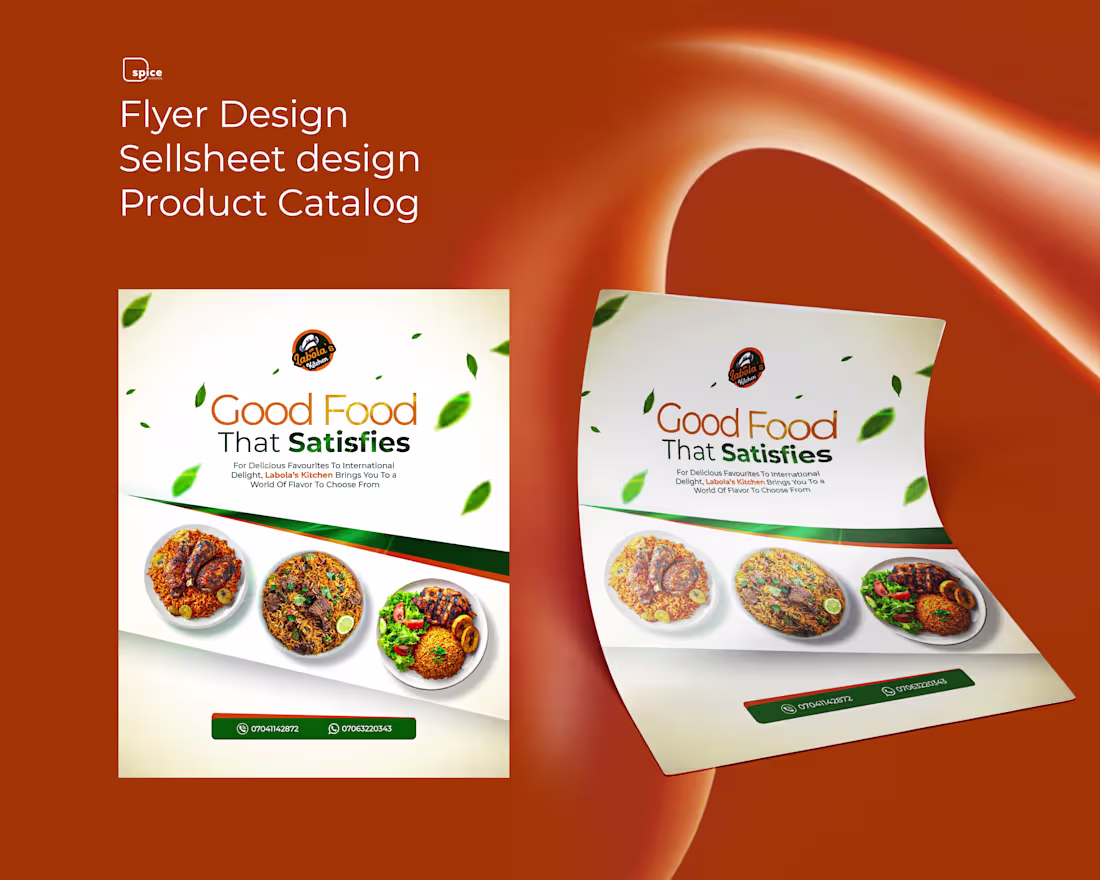 Cover image for Flyer Design, Sellsheet & Product