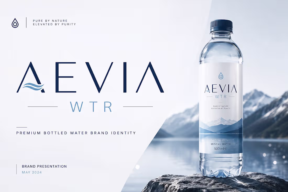 Cover image for AEVIA WTR Complete Brand Identity