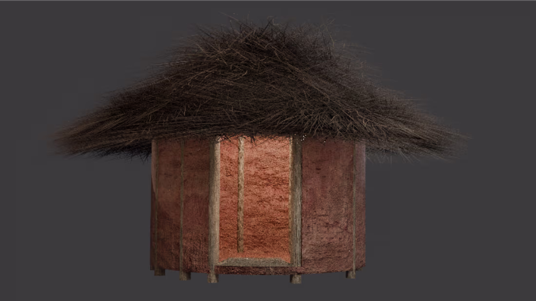 Cover image for A 3D hut I built