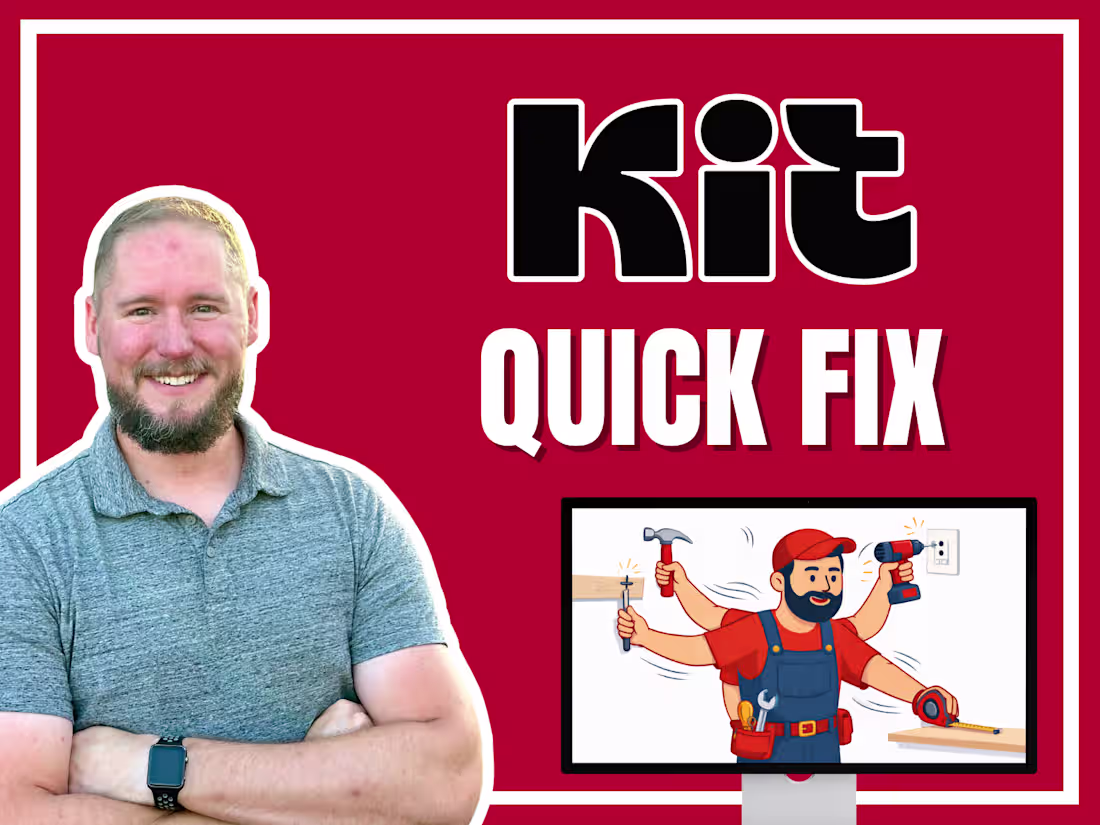Cover image for Kit Quick Fix