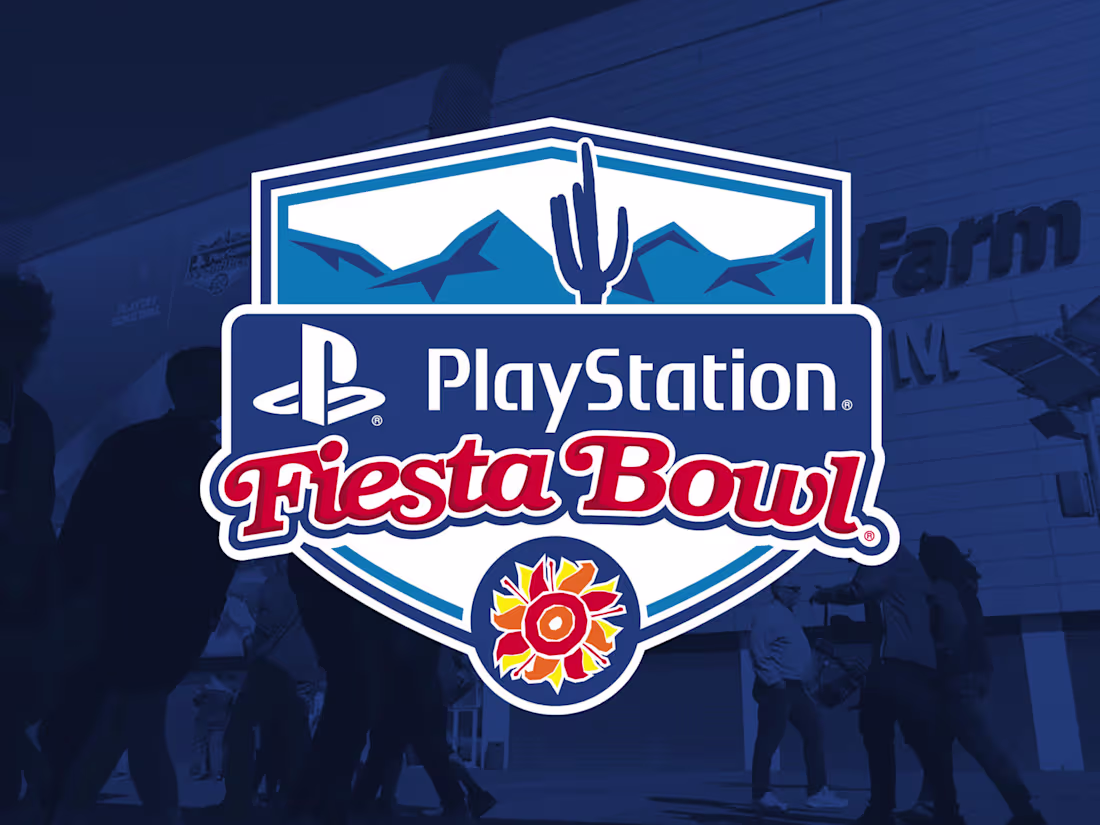 Cover image for PlayStation Fiesta Bowl Logo