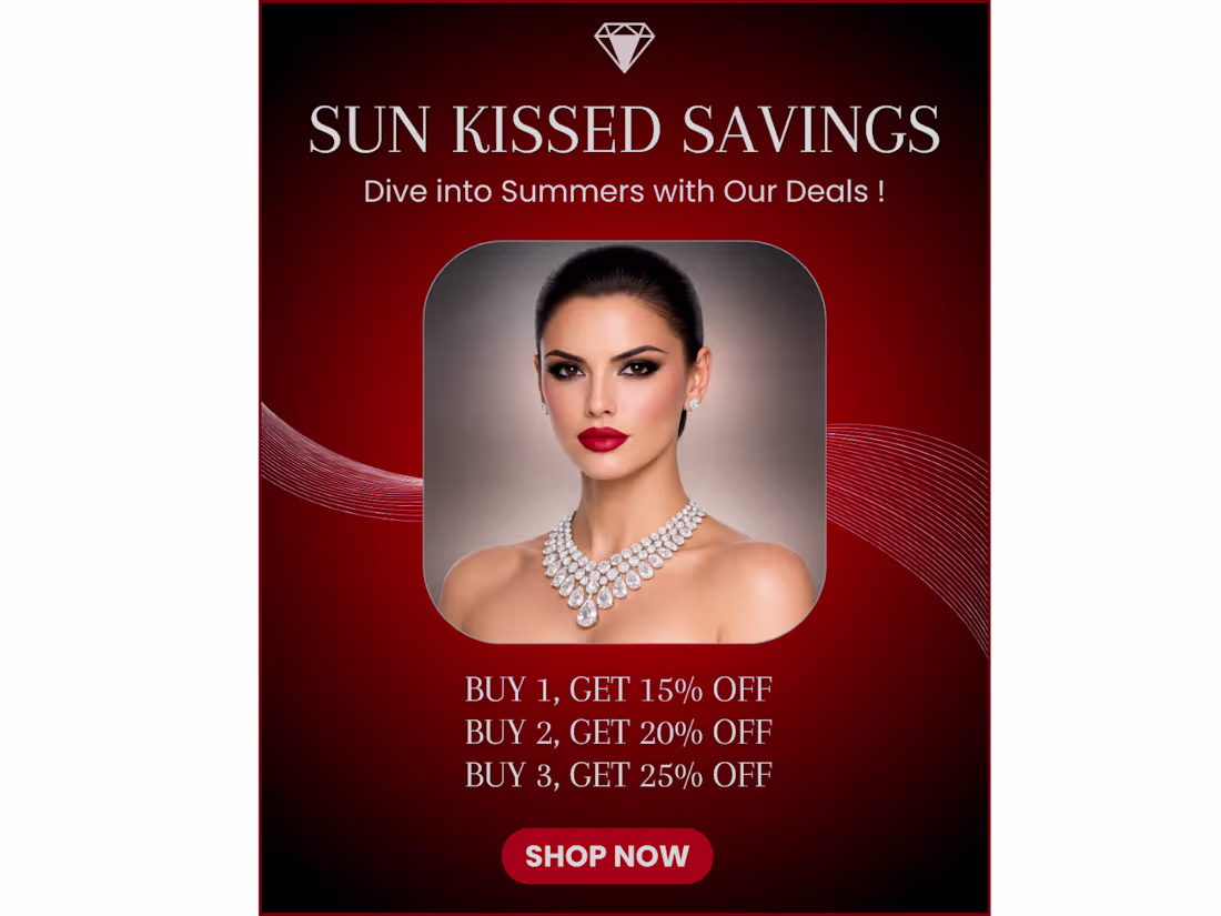 Cover image for Sun Kissed Savings — Summer
