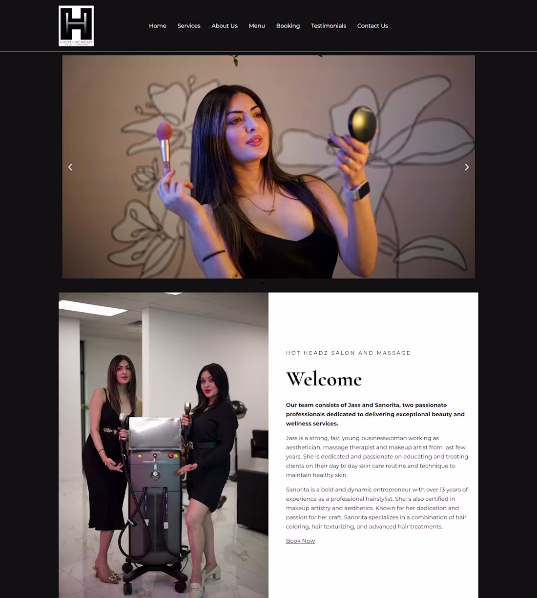 Cover image for The website is developed using