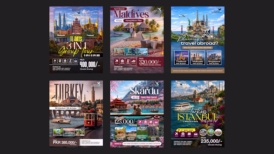 Cover image for Social Media Posts designed for