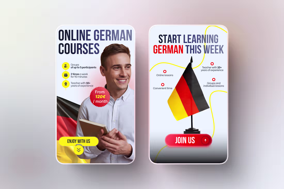 Cover image for A pair of scroll-stopping ad