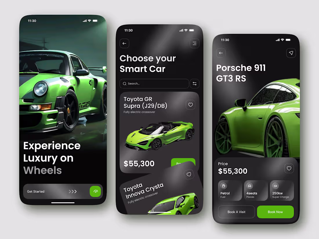 Cover image for Luxury Car Buy Mobile App