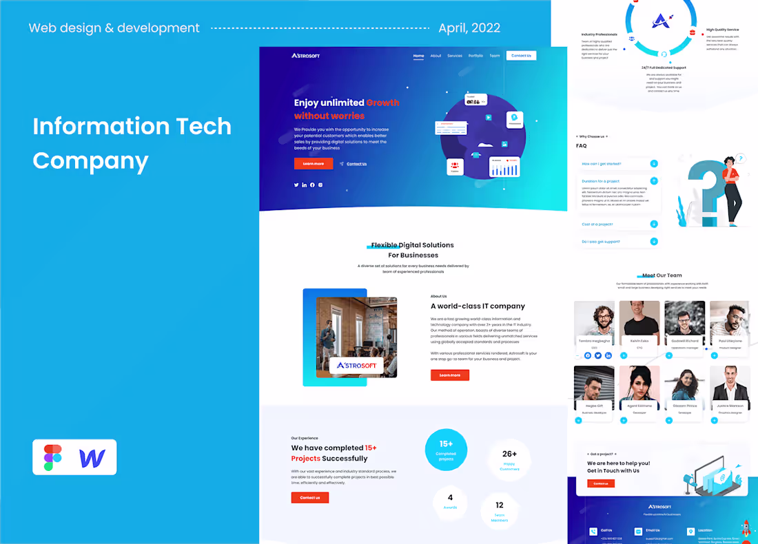 Cover image for Tech company/Agency