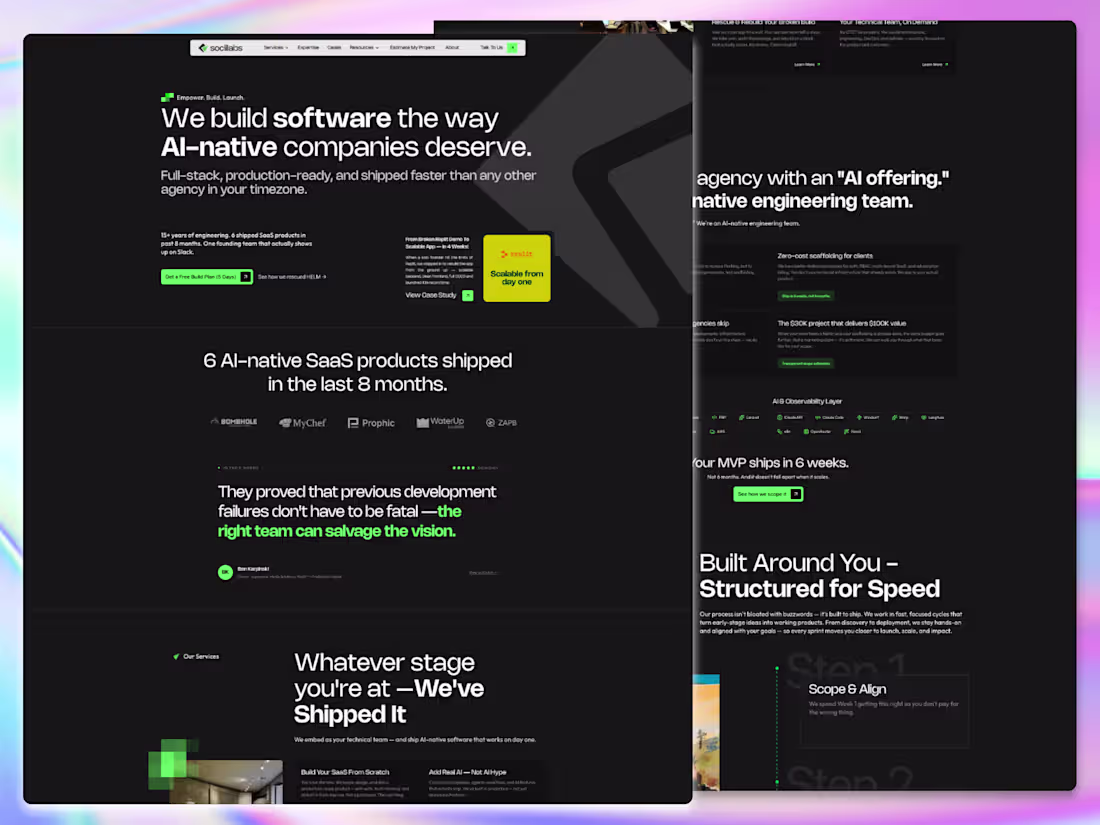 Cover image for sociilabs.com (https://sociilabs.com) - Website Design