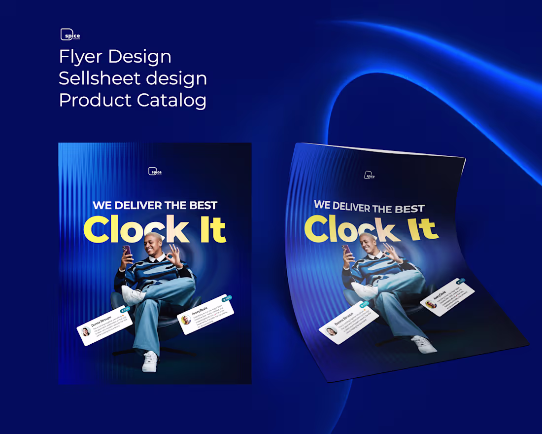 Cover image for Flyer, Sellsheet & Product Catalog