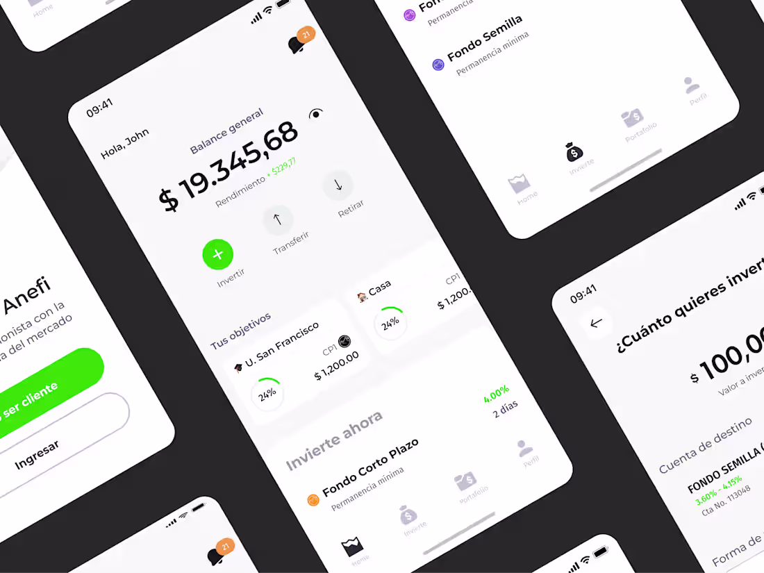 Cover image for Investment fund App