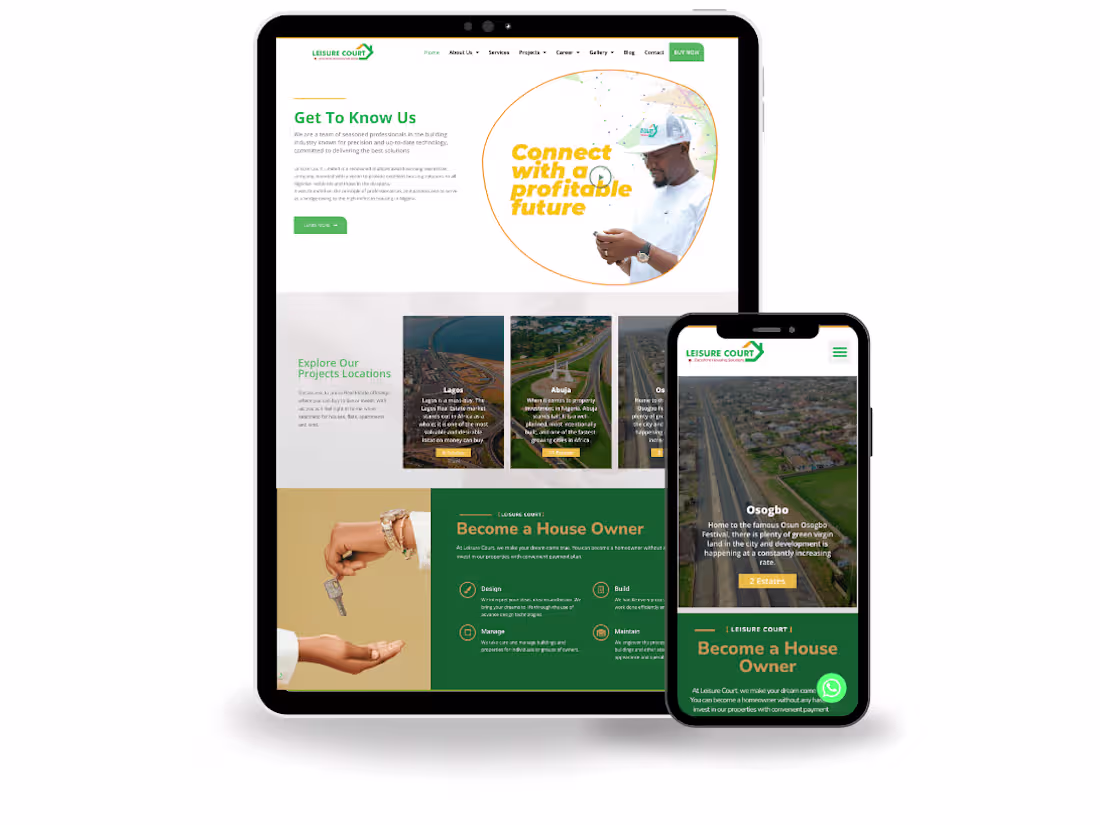 Cover image for Responsive WordPress Website for a Global Audience
