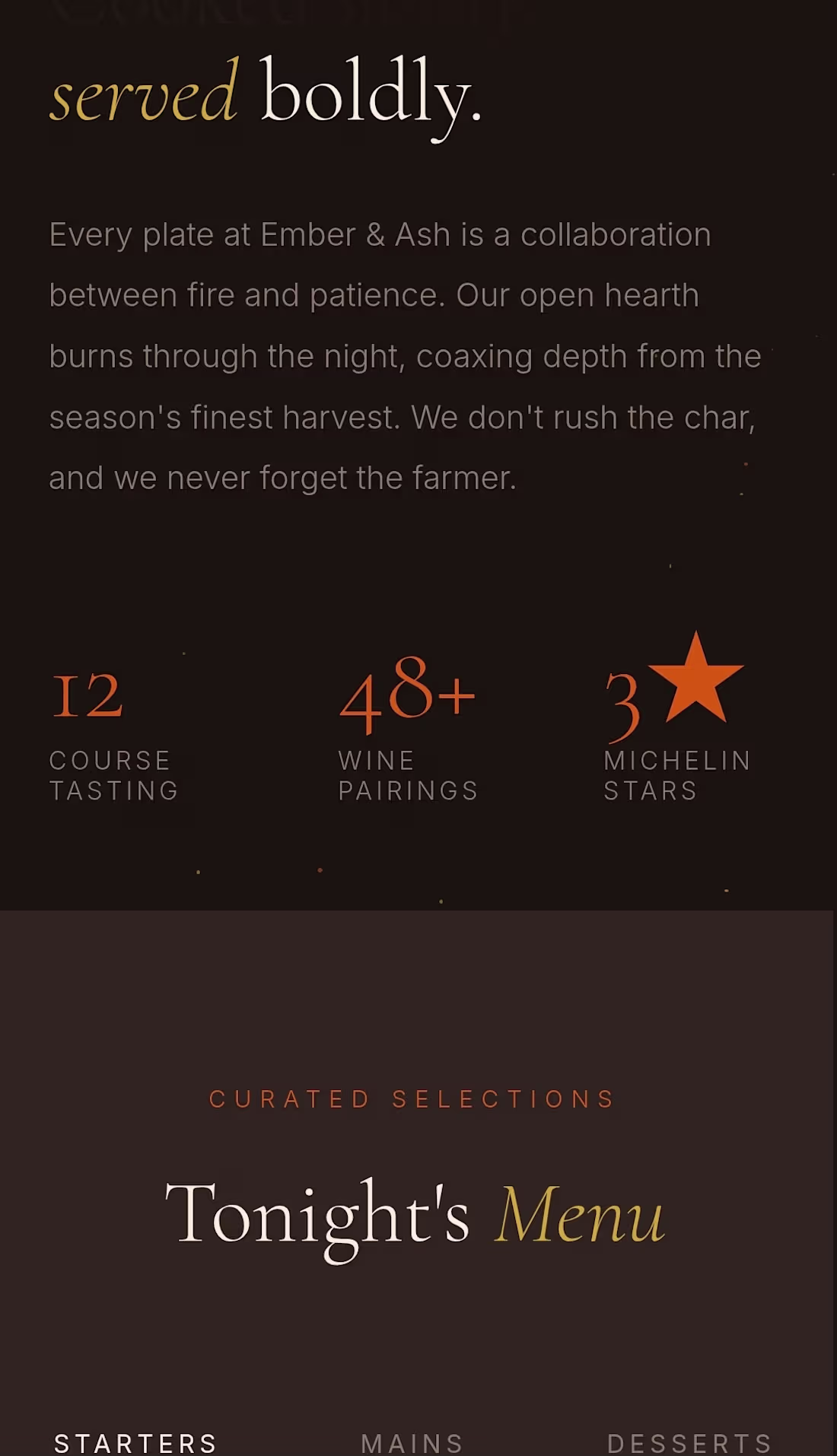 Cover image for Restaurant  responsive website design