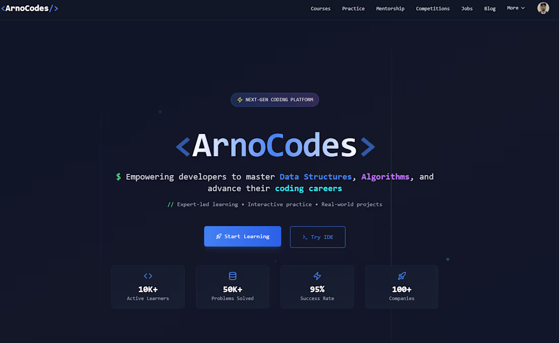 Cover image for ArnoCodes: Placement assistance platform for