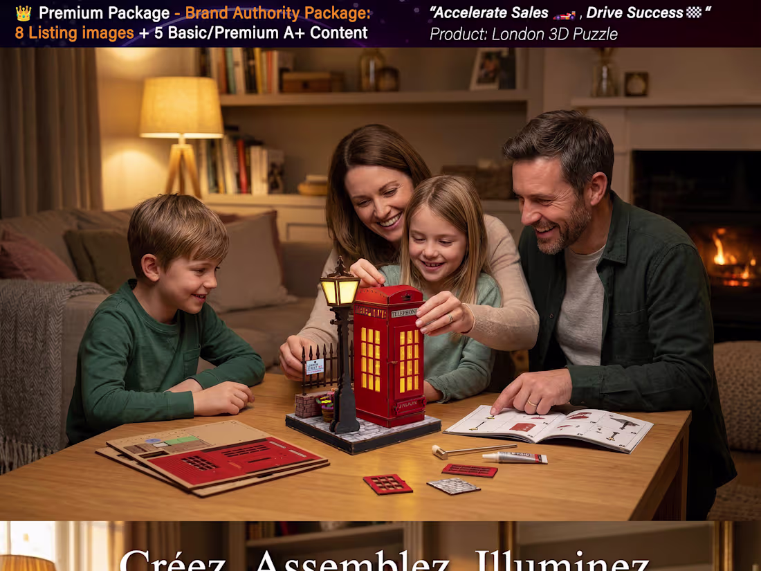 Cover image for Amazon listing & A+ content