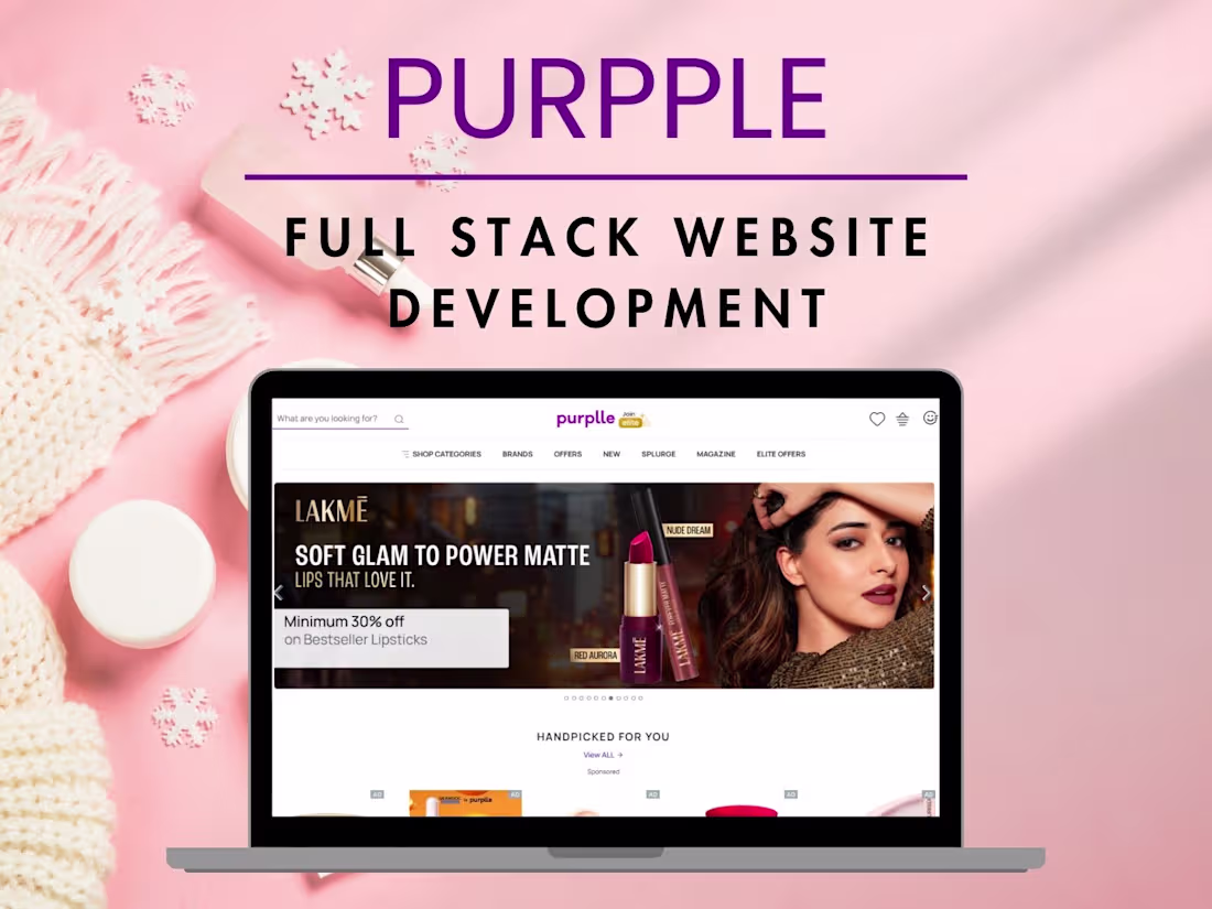 Cover image for Purple | Full Stack Website Development 