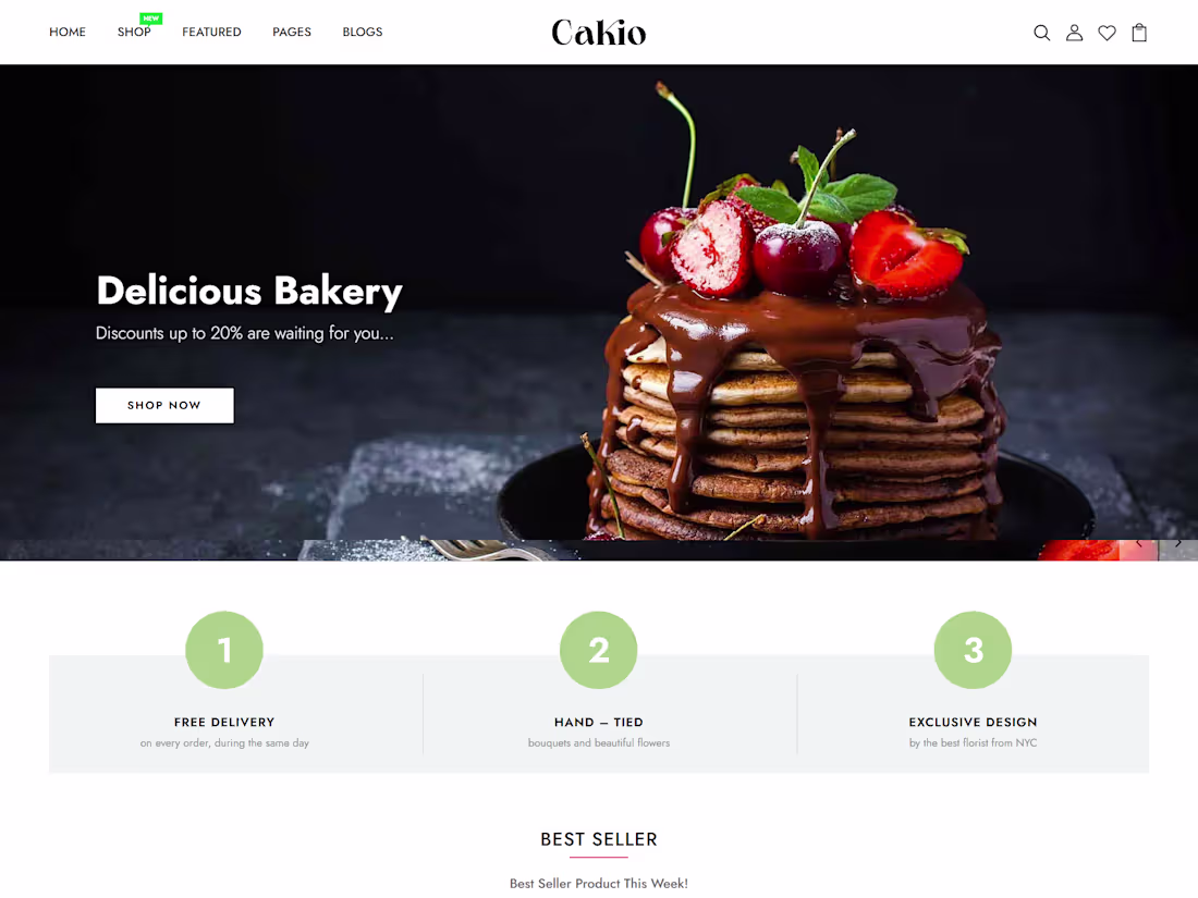 Cover image for Shopify Bakery Store