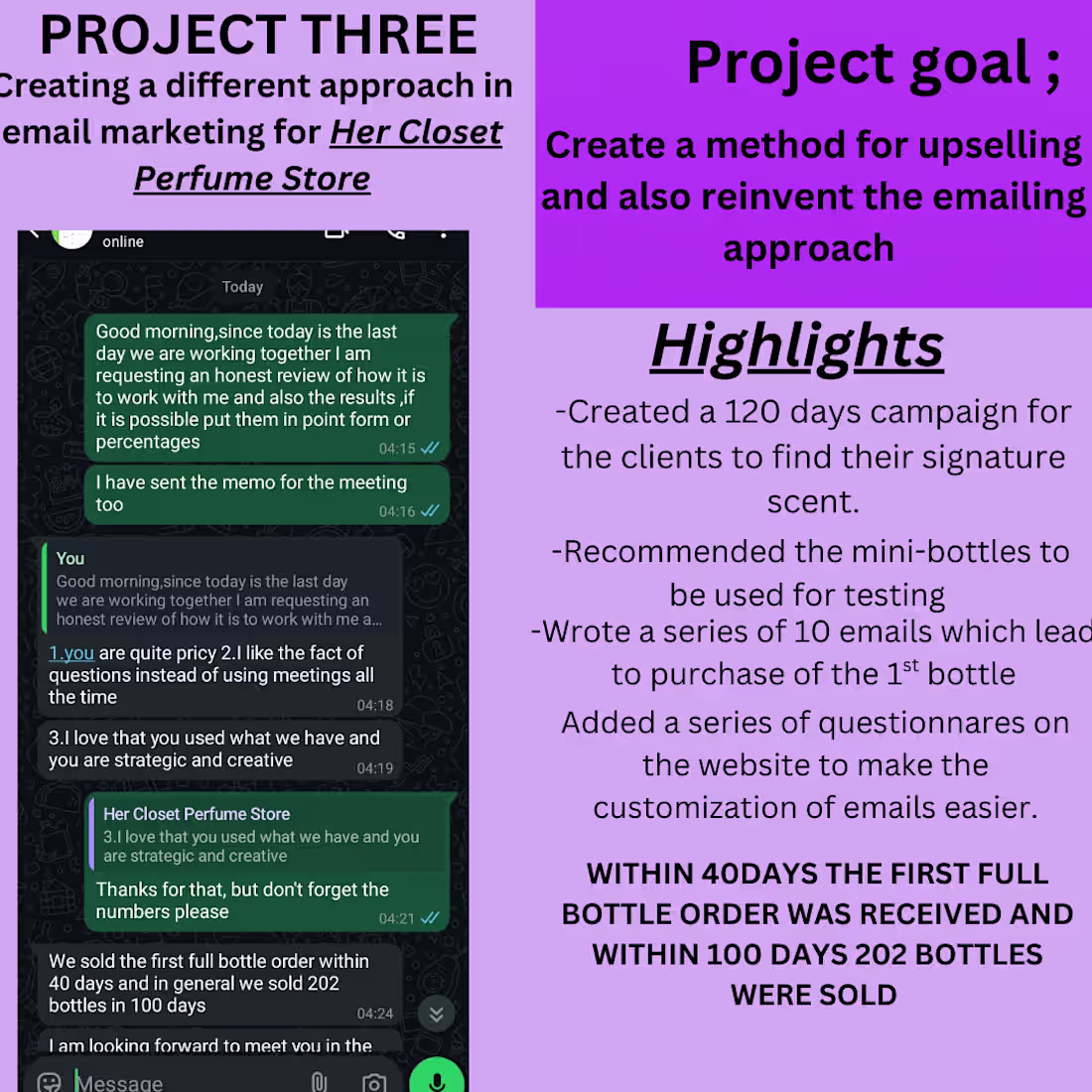 Cover image for  a method for upselling and reinvent the emailing approach 