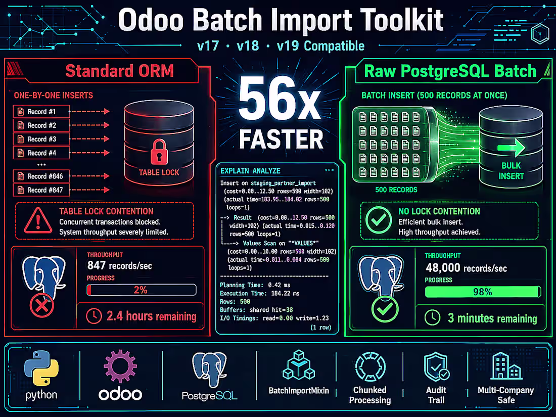 Cover image for Built a production-grade Odoo batch