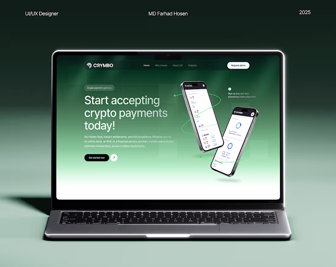 Cover image for Crypto Website Design — Modern, Secure, and Conversion-Focused