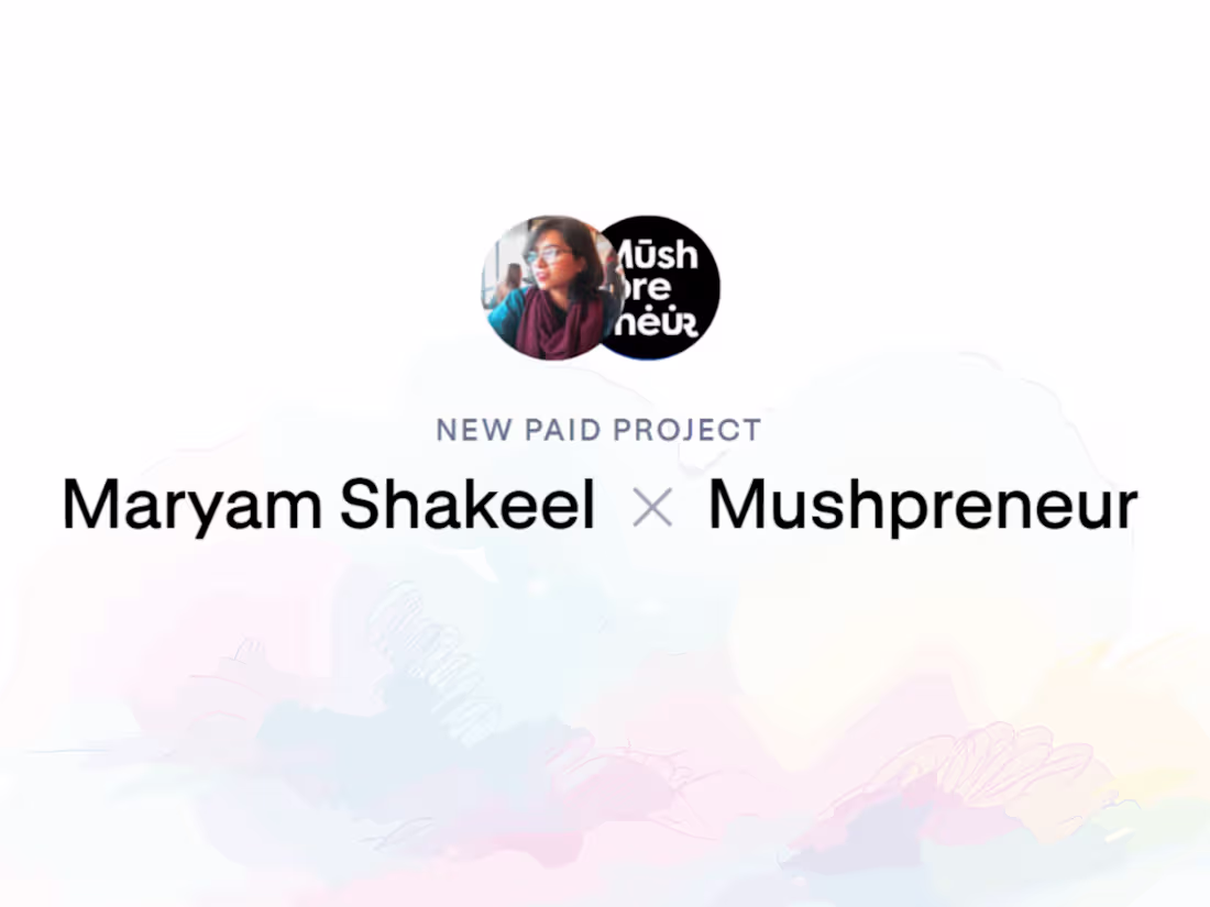 Cover image for Mushpreneur Digital Presence and Content Strategy Audit