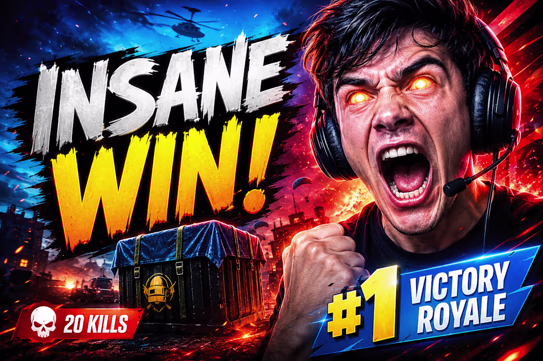 Cover image for Explosive Gaming YouTube Thumbnail