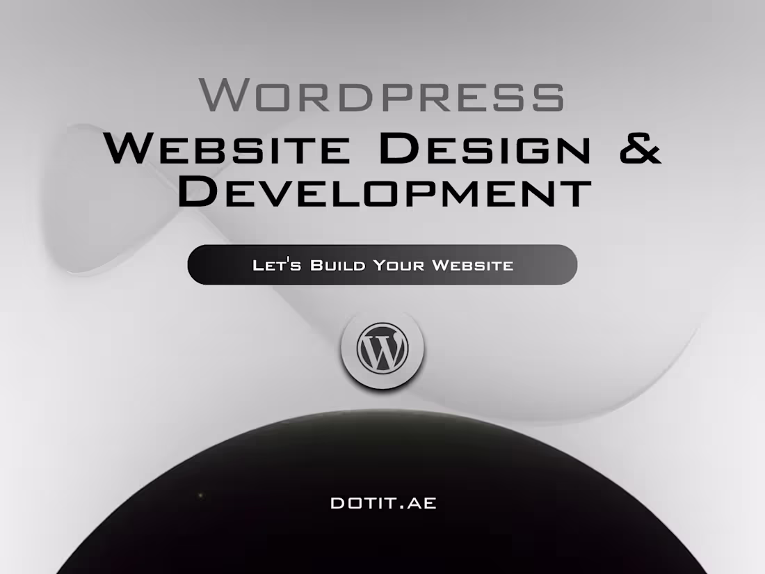 Cover image for WordPress Website Design & Development