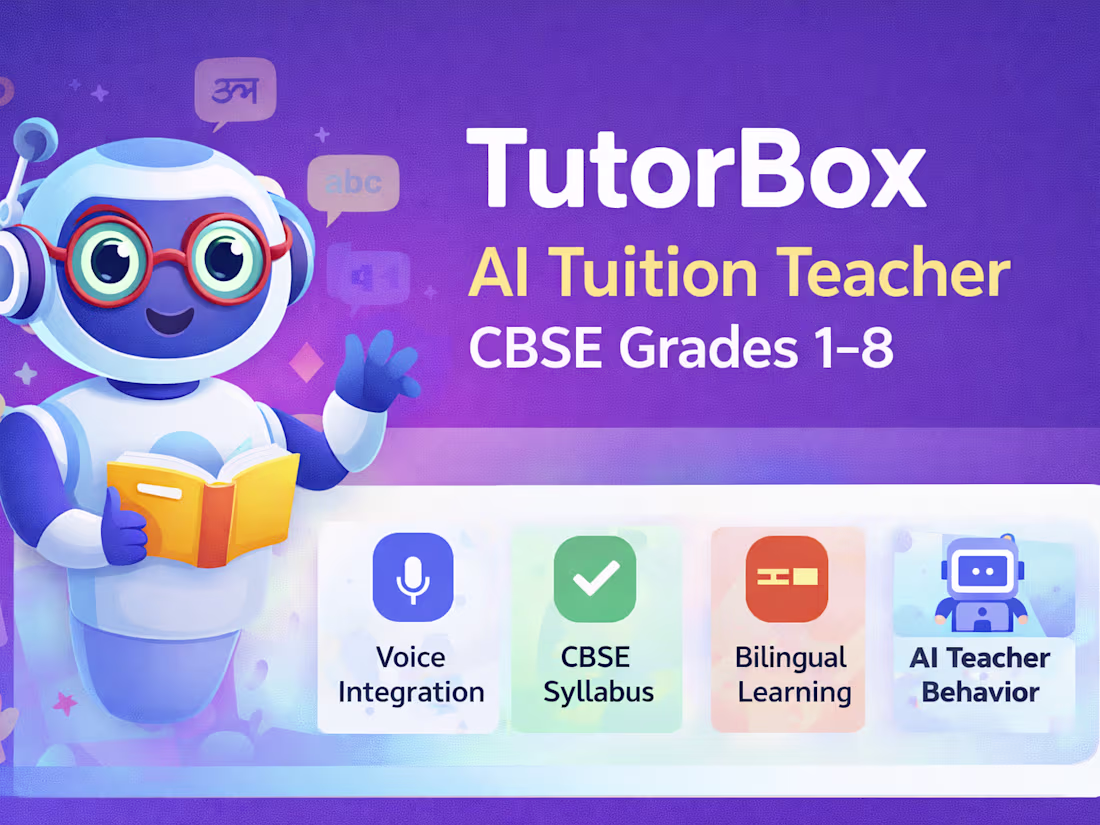 Cover image for Smart AI Tutor for CBSE
